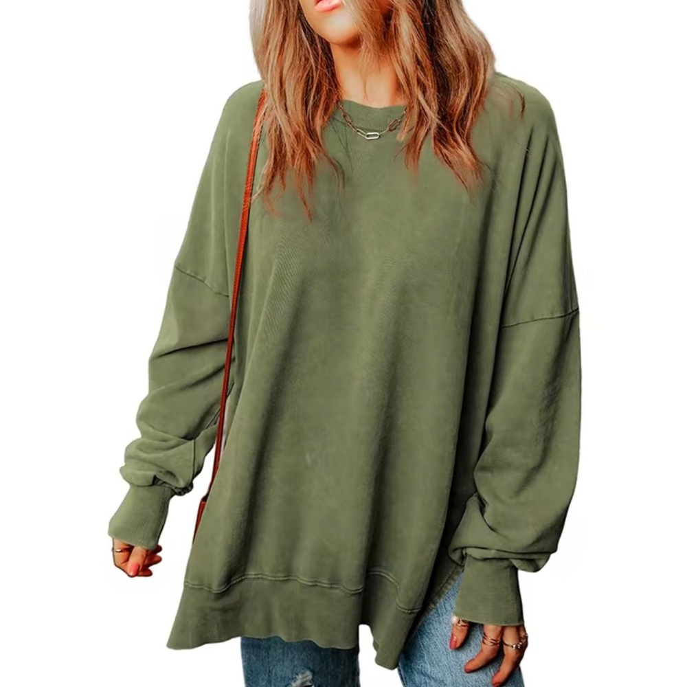 Large Acid Wash Legging Sweatshirt